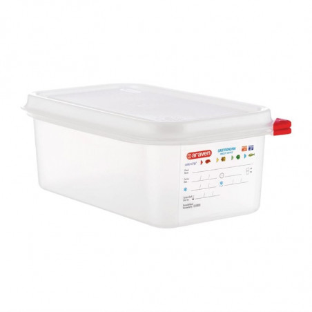 Boîte Alimentaire Gn1/4 2,8L - Lot De 4 - Araven - Fourniresto