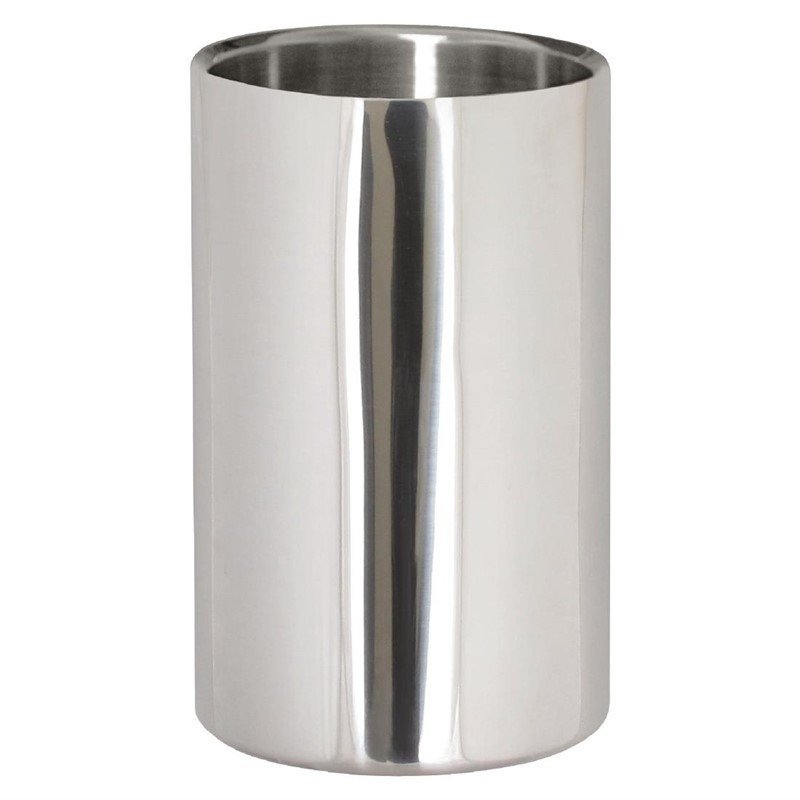 Double Wall Polished Stainless Steel Cooler - FourniResto - Fourniresto