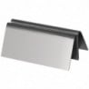 Triangular Stainless Steel Menu Holder - Olympia - Fourniresto