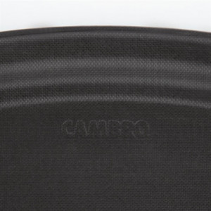 Plateau de Service Ovale Fibre de Verre Antidérapant Camtread Noir  - Cambro - Fourniresto