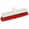 Soft Broom 300mm Red - Jantex - Fourniresto