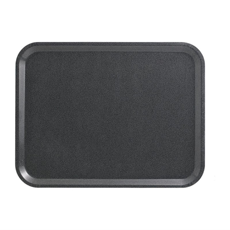 Plateau Stratifié Lisse Capri Anthracite 430Mm - Cambro - Fourniresto