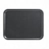 Smooth Laminate Capri Anthracite Tray 430mm - Cambro - Fourniresto