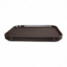 Brown Plastic Fast Food Tray - Olympia KRISTALLON - Fourniresto