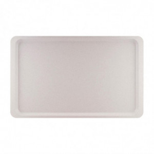 Plateau de service en polyester GN1/1 530x325mm Gris moucheté - Roltex - Fourniresto