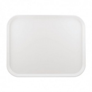 Service Tray in Polyester America 460x360mm White - Roltex - Fourniresto