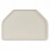 Tray in Trapezoid Polyester 500x325mm Beige - Roltex - Fourniresto