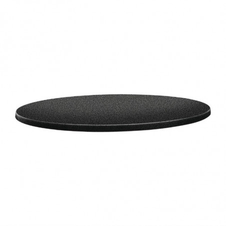 Plateau De Table Rond Classic Line Anthracite - Ø 700mm  - Topalit