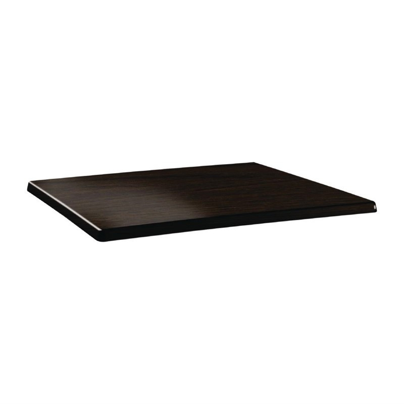 Plateau De Table Rectangulaire Classic Line Wengé - L 1200 x P 800mm - Topalit