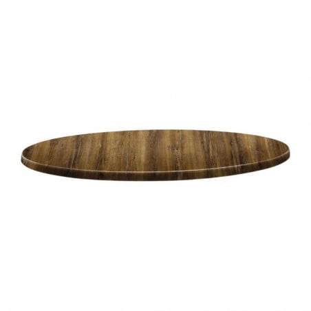 Round Table Top Classic Line Atacama Cherry - 800mm - Topalit