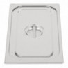 Stainless Steel Lid - GN 1/4 - Vogue - Fourniresto