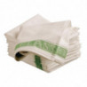 Linen Glass Cloths - Green - 76 X 51Cm - Vogue - Fourniresto