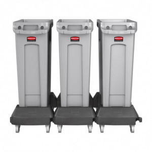 Einrastbarer Wagen Slim Jim - Rubbermaid - Fourniresto