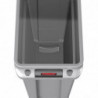 Grauer Slim Jim-Behälter - 87L - Rubbermaid