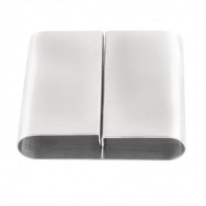 A5 Stainless Steel Menu Holder - Olympia - Fourniresto