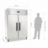 Positive Double Door GN Refrigerated Cabinet Series G - 1200L - Polar