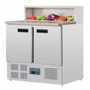 Comptoir De Préparation Réfrigéré À Pizzas Série G - 288L - Polar - Fourniresto