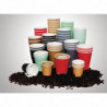 Disposable Black Hot Drink Cups - 225ml - Pack of 1000 - Fiesta