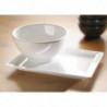 Round Melamine Bowl Pure White - Ø130mm - APS - Fourniresto