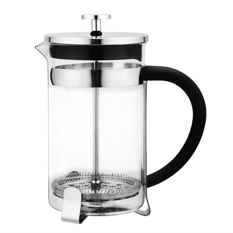 Cafetière À Piston en Inox 6 Tasses - 0,8L - Olympia