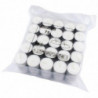 8 Hour Tealight Candles Ø 40 mm - Pack of 75 - Olympia