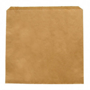 Compostable Kraft sandwich bags - Pack of 1000 - Vegware - Fourniresto