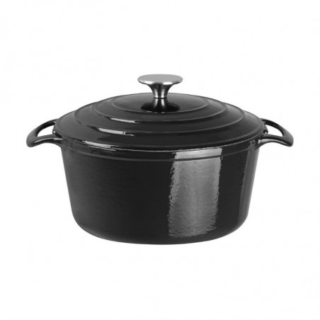 Grande Cocotte Ronde Noire - 4L - Vogue