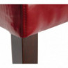 Chaises En Simili Cuir - Rouges - Bolero - Fourniresto