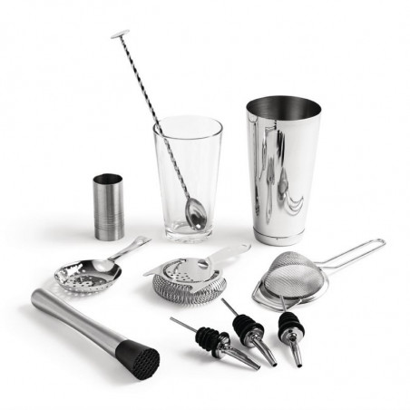 Cocktail-Set mit 9 Utensilien - Bonzer - Fourniresto