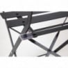 Stahl-Terrassenstühle - Schwarz - 2er-Set - Bolero - Fourniresto