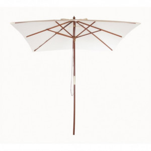 Square Ecru Parasol - W 2500 x D 2500mm - Bolero