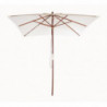 Parasol Carré Écru - L 2500 x P 2500mm - Bolero