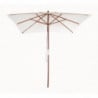 Square Ecru Parasol - W 2500 x D 2500mm - Bolero