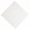 Compostable White Paper Breakfast Napkins - 3 Ply - 400 x 400 - Pack of 1000 - FourniResto