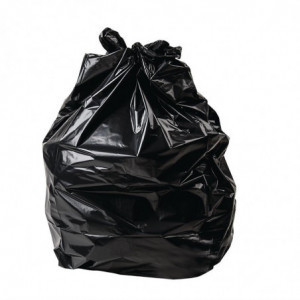 Very Strong Black Bin Bags - 70 L - Pack of 200 - Jantex