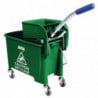 Green Kentucky Mop Bucket Wringer - 20L - Jantex - Fourniresto