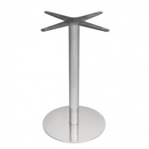 Pied de Table Rond en Inox - Bolero