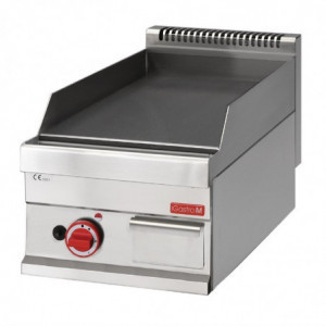 Plancha Gas Glattplatte-P 650mm - Gastro M