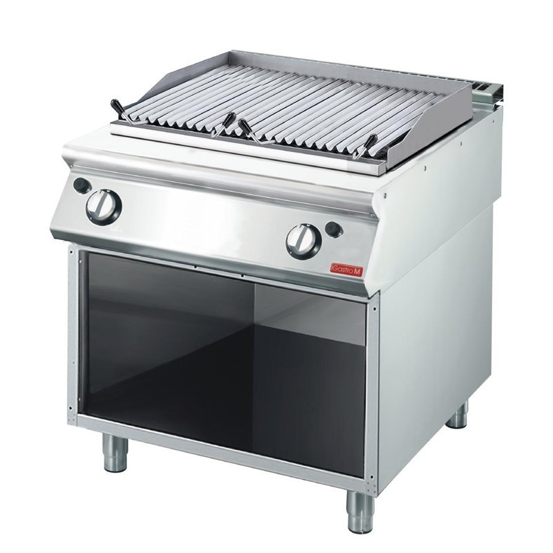 Grillplatte Lavastein Gas - P 700 - Gastro M