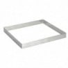 Quadratischer Tortenring aus Edelstahl - L 200 x B 200mm - De Buyer