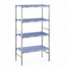 Modular Shelving 4 Levels - W 890 x D 500mm - Tournus