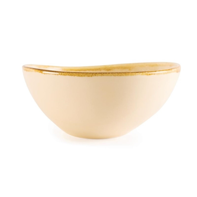 Sand-colored bowl Kiln 215mm - Set of 6 - Olympia - Fourniresto