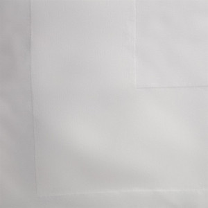 Nappe blanche bande de satin 1370 x 2280mm - Mitre Luxury - Fourniresto