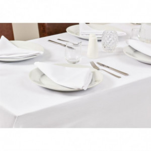 Nappe blanche 1350 x 1350 mm - Mitre Essentials - Fourniresto