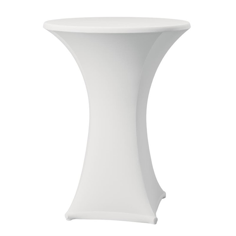 White Samba Table Cover - FourniResto