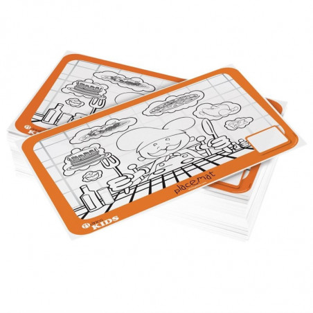 Coloring placemats for children - FourniResto - Fourniresto