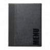 Contemporary A4 Black Menu Cover - Securit - Fourniresto