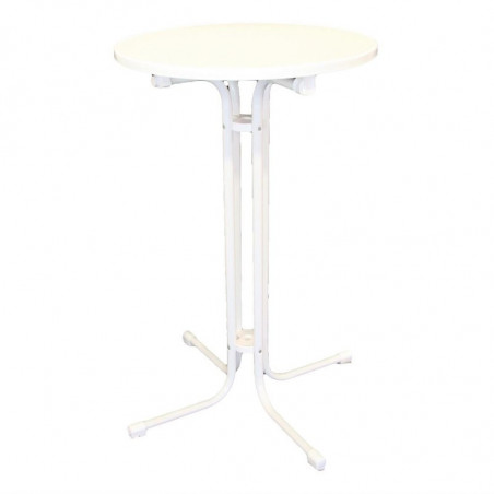 High table Limburg White - 70 cm - FourniResto - Fourniresto