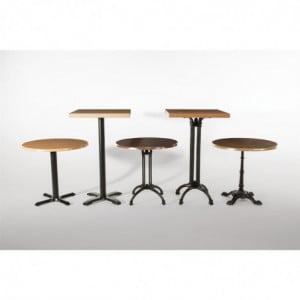 Bolero Cast Iron Brasserie Table Leg - L 620mm