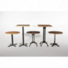 Pied de Table Brasserie en Fonte - L 620mm - Bolero